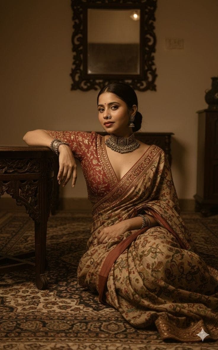 Mysore Silk Crepe Pink